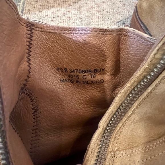 FRYE Suede Ankle Boots - Picture 10 of 10